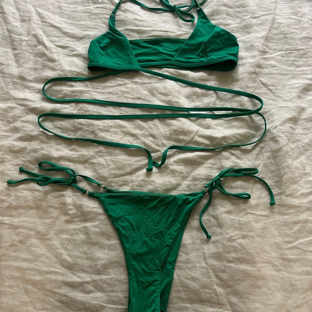 Emerald Green Bikini Set